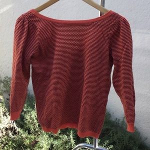 Sweater Ba&sh. Open in the back. 3/4 sleeves